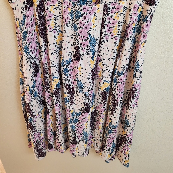 Free People Floral Cut out Boho Summer Dress XS - Picture 11 of 11